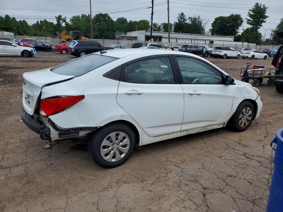 2016 Hyundai Accent მანქანა იყიდება აუქციონზე, vin: KMHCT4AE7GU012473, აუქციონის ნომერი: 60165836