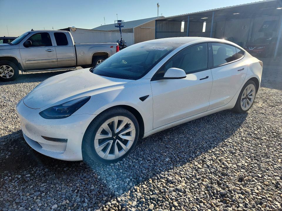 62838436 :رقم المزاد ، 5YJ3E1EB3MF996710 vin ، 2021 Tesla Model 3 مزاد بيع