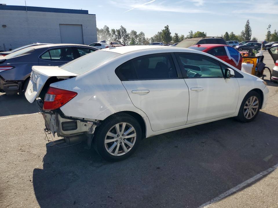 62609866 :رقم المزاد ، 2HGFB2F87CH552075 vin ، 2012 Honda Civic مزاد بيع
