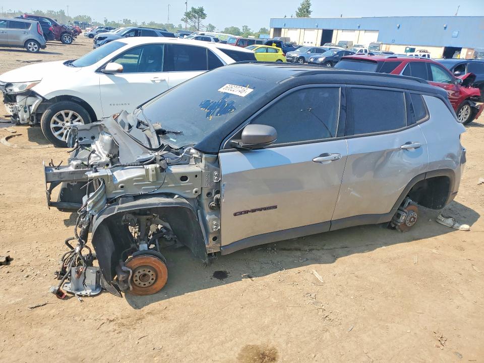 Auction sale of the 2017 Jeep Compass, vin: 3C4NJDDB4HT624873, lot number: 60622746