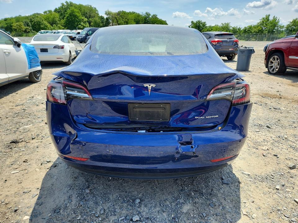 62207746 :رقم المزاد ، 5YJ3E1EB2MF049593 vin ، 2021 Tesla Model 3 مزاد بيع