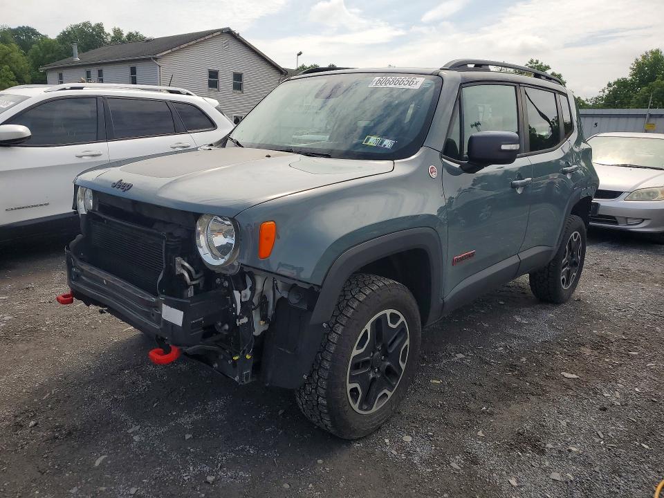 Продажа на аукционе авто 2016 Jeep Renegade, vin: ZACCJBCT1GPD19665, номер лота: 60686656