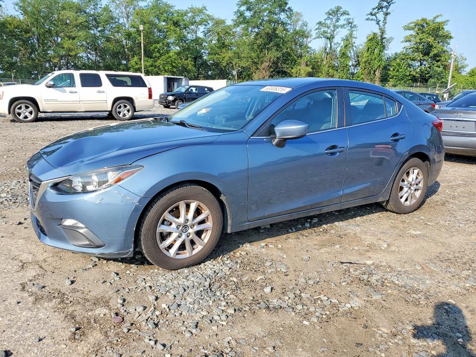 2016 Mazda 3 მანქანა იყიდება აუქციონზე, vin: JM1BM1U79G1315619, აუქციონის ნომერი: 63008316