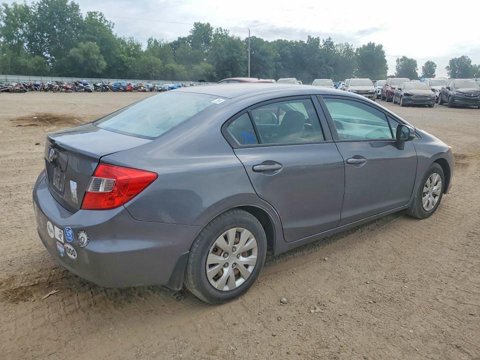 60430836 :رقم المزاد ، 19XFB2F53CE074043 vin ، 2012 Honda Civic مزاد بيع