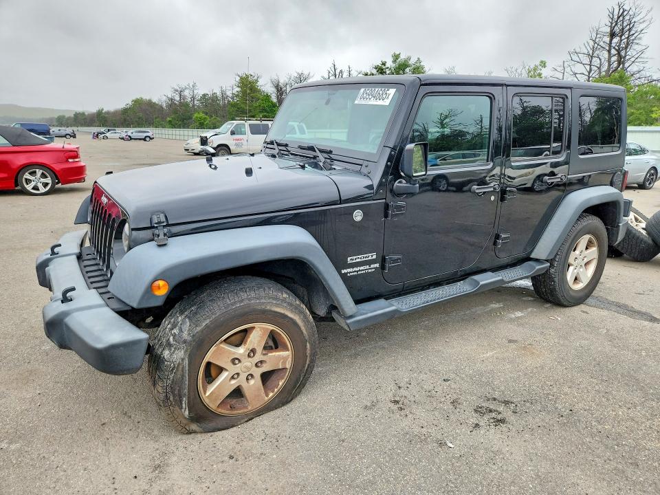 85994685 :رقم المزاد ، 1C4BJWDG9GL322886 vin ، 2016 Jeep Wrangler Unlimited مزاد بيع