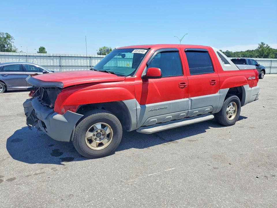 Auction sale of the 2002 Chevrolet Avalanche, vin: 3GNEK13T52G199659, lot number: 60610246