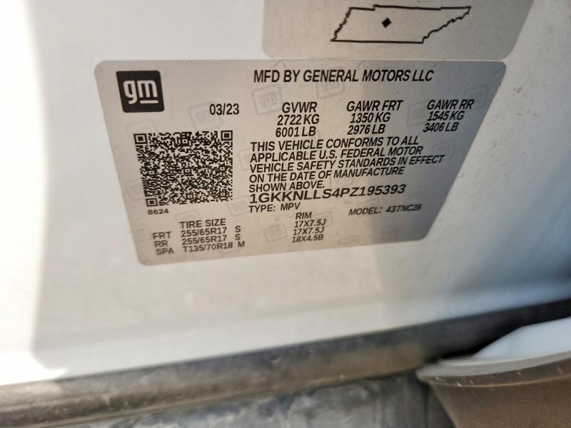 Продаж на аукціоні авто 2023 Gmc Acadia, vin: 1GKKNLLS4PZ195393, номер лоту: 62074806
