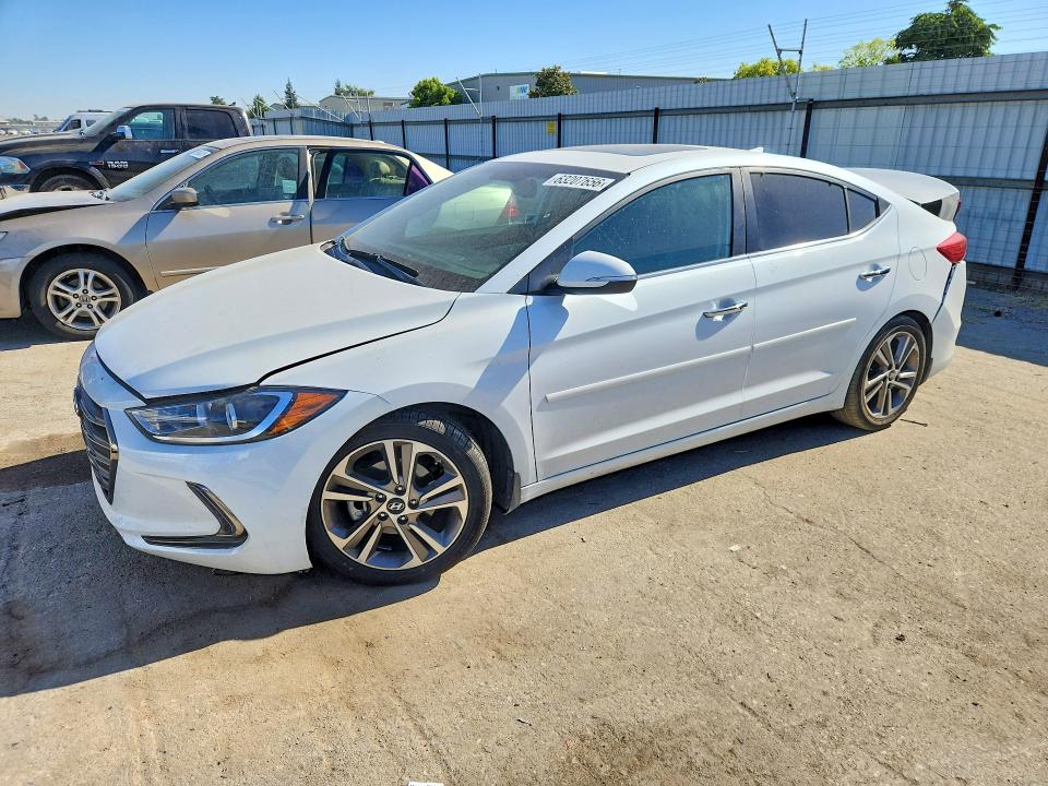 2017 Hyundai Elantra მანქანა იყიდება აუქციონზე, vin: 5NPD84LFXHH116483, აუქციონის ნომერი: 63207656