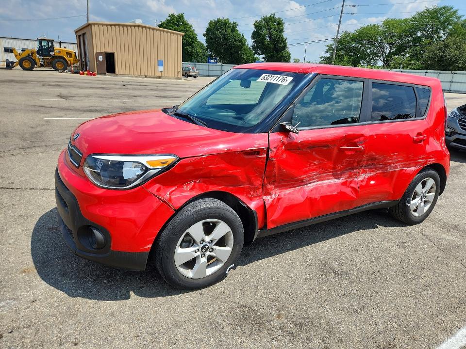 63211176 :رقم المزاد ، KNDJN2A29K7661571 vin ، 2019 Kia Soul مزاد بيع
