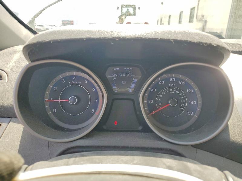 2013 Hyundai Elantra მანქანა იყიდება აუქციონზე, vin: KMHDH4AE8DU955845, აუქციონის ნომერი: 61011106