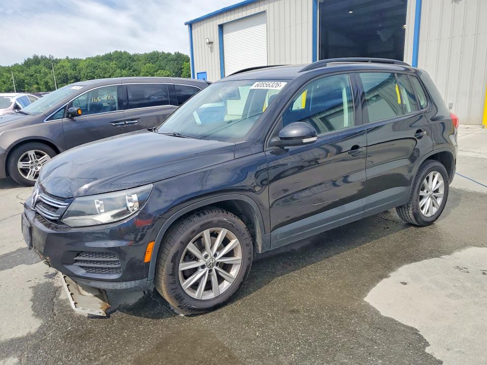 2017 Volkswagen Tiguan მანქანა იყიდება აუქციონზე, vin: WVGBV7AX2HK049940, აუქციონის ნომერი: 60856326