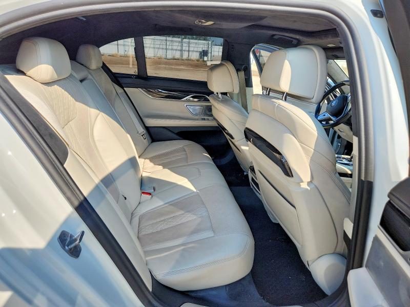 2017 Bmw 750 მანქანა იყიდება აუქციონზე, vin: WBA7B0C33HG527139, აუქციონის ნომერი: 62466396