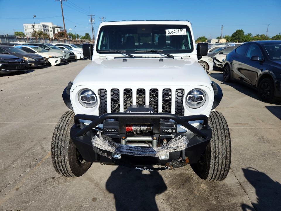 Продажа на аукционе авто 2020 Jeep Gladiator, vin: 1C6JJTAG2LL129589, номер лота: 59849146