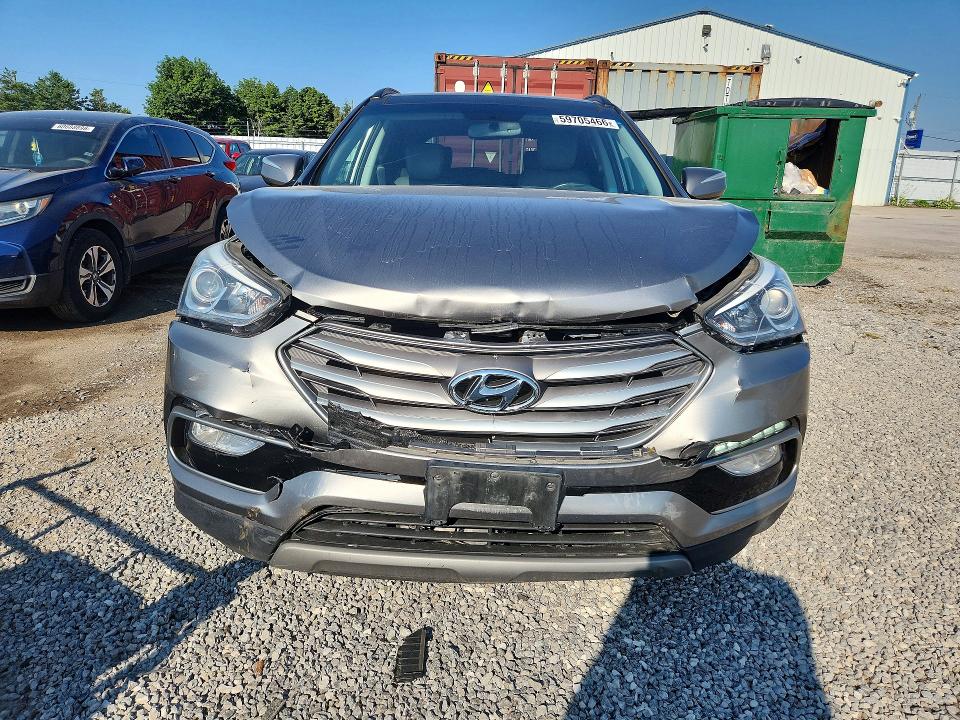 2018 Hyundai Santa Fe Sport მანქანა იყიდება აუქციონზე, vin: 5NMZUDLB5JH063578, აუქციონის ნომერი: 59705466