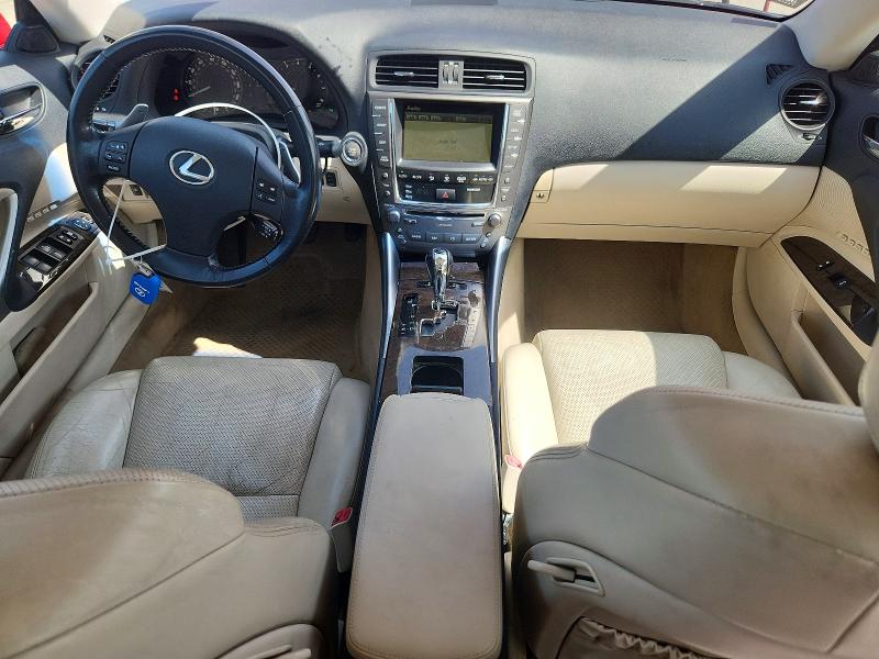 61979076 :رقم المزاد ، JTHFE2C21A2502301 vin ، 2010 Lexus Is مزاد بيع