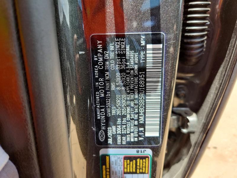 Aukcja sprzedaży 2024 Genesis Gv80, vin: KMUHBDSB5RU168951, numer aukcji: 59655646