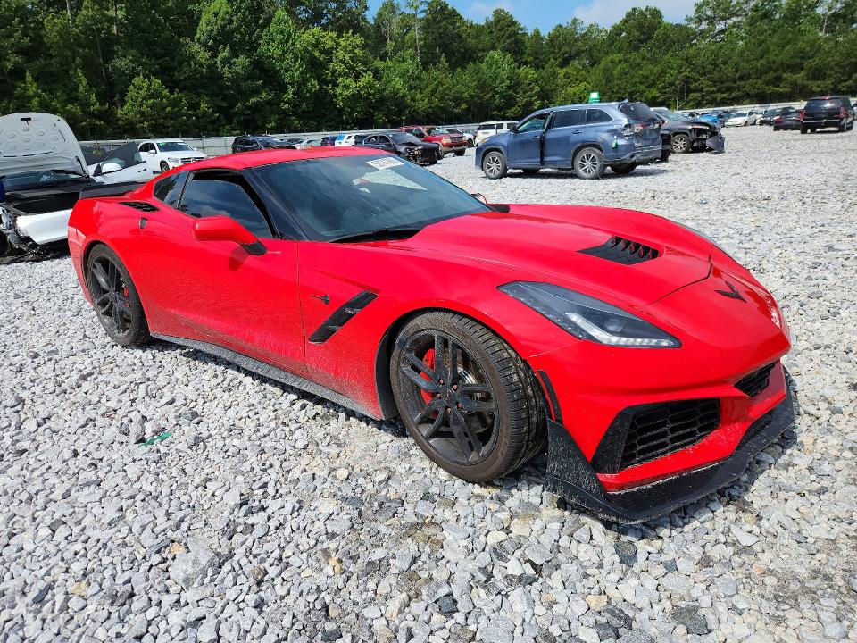 58747886 :رقم المزاد ، 1G1YG2D78G5115372 vin ، 2016 Chevrolet Corvette مزاد بيع