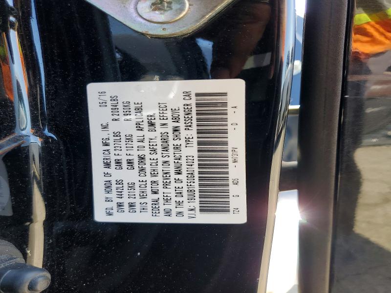 Продажа на аукционе авто 2016 Acura Tlx, vin: 19UUB1F50GA014023, номер лота: 59728946