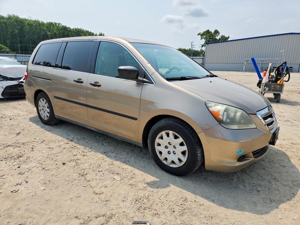 2006 Honda Odyssey მანქანა იყიდება აუქციონზე, vin: 5FNRL38246B039559, აუქციონის ნომერი: 62383456