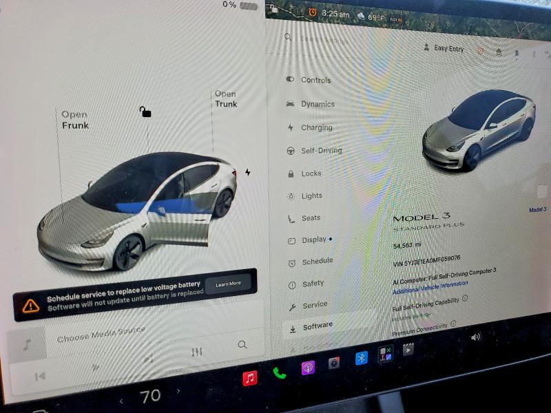 Aukcja sprzedaży 2021 Tesla Model 3, vin: 5YJ3E1EA0MF059076, numer aukcji: 58180066