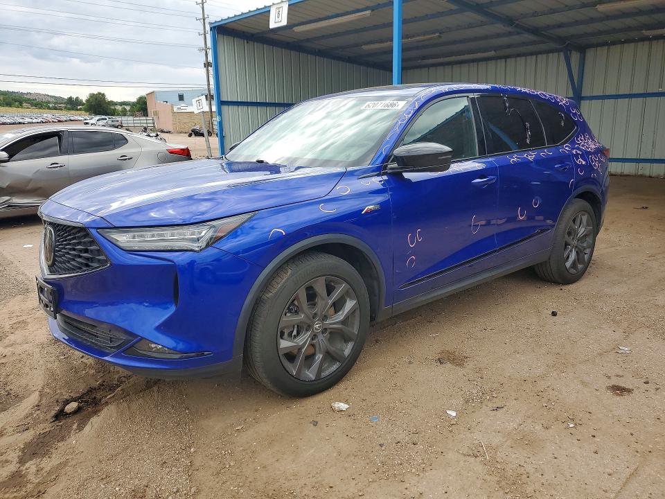 Auction sale of the 2023 Acura Mdx, vin: 5J8YE1H05PL023363, lot number: 62071686