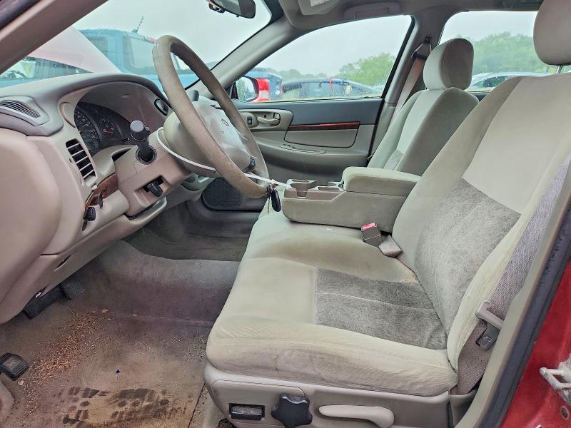 59720536 :رقم المزاد ، 2G1WF52E459315792 vin ، 2005 Chevrolet Impala مزاد بيع