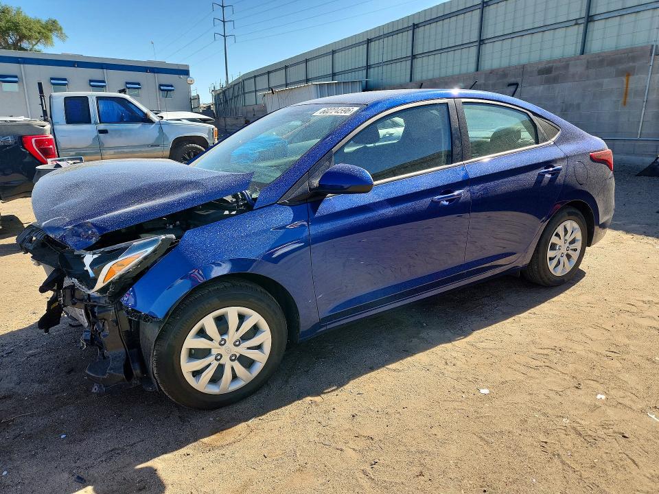 2022 Hyundai Accent მანქანა იყიდება აუქციონზე, vin: 3KPC24A68NE163608, აუქციონის ნომერი: 60224596