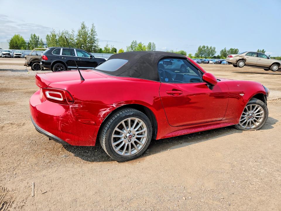 Aukcja sprzedaży 2017 Fiat 124 Spider, vin: JC1NFAEK0H0104873, numer aukcji: 62808426