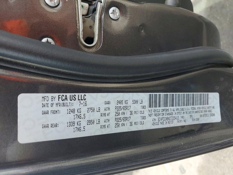 Продажа на аукционе авто 2016 Dodge Journey, vin: 3C4PDCABXGT235412, номер лота: 61983276