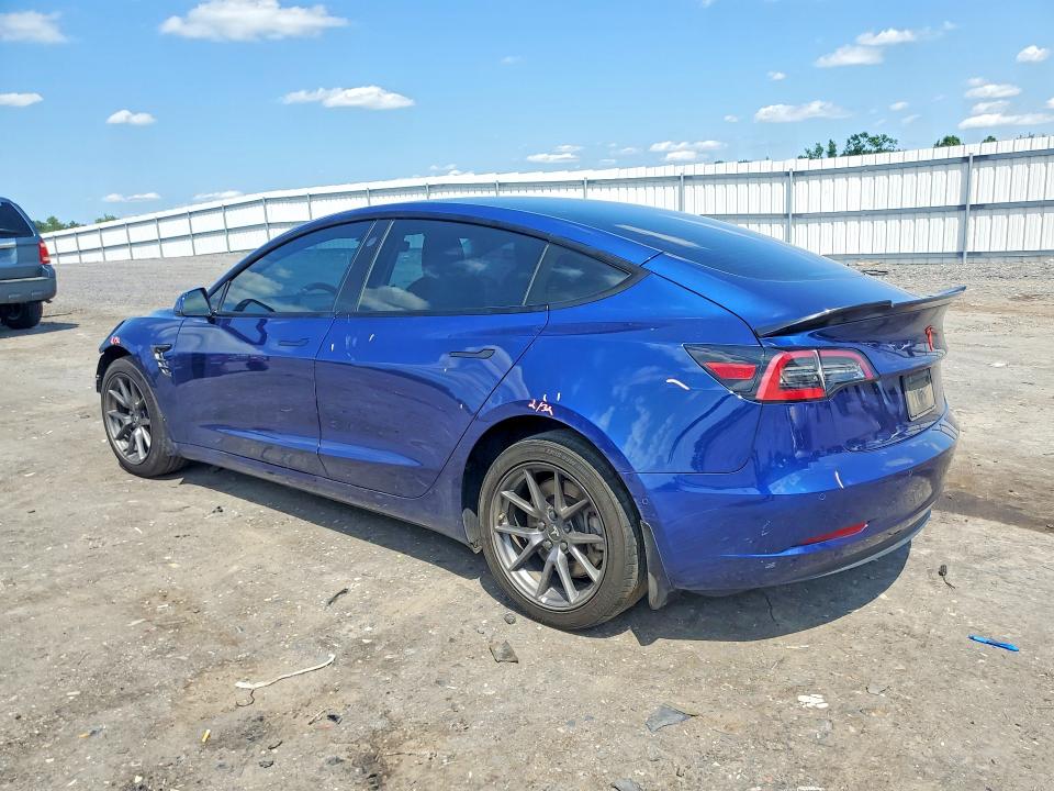62334406 :رقم المزاد ، 5YJ3E1EBXNF246691 vin ، 2022 Tesla Model 3 مزاد بيع