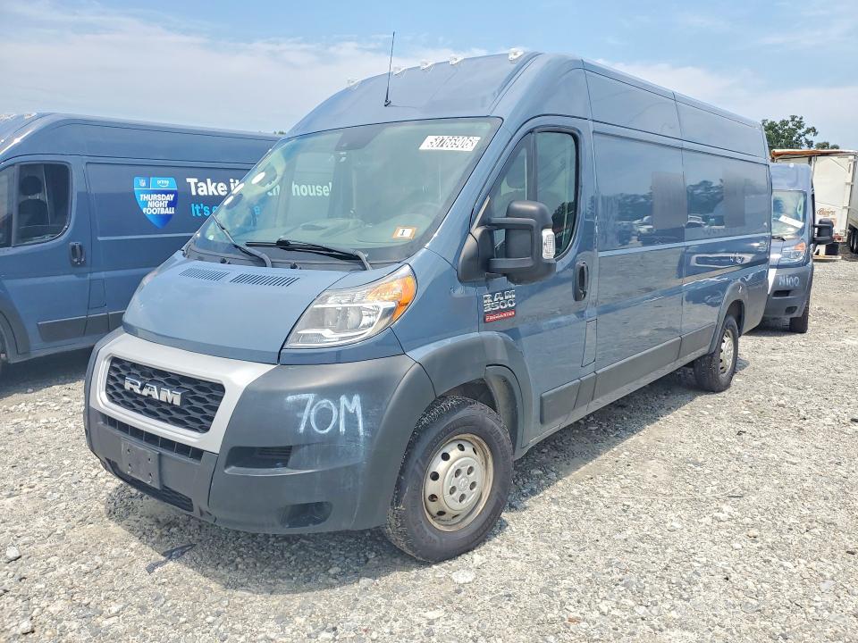 58766906 :رقم المزاد ، 3C6MRVJG4ME541413 vin ، 2021 Ram Promaster 3500 مزاد بيع