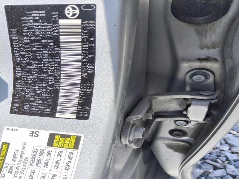 Aukcja sprzedaży 2023 Toyota Corolla, vin: 5YFB4MDE8PP046301, numer aukcji: 60081056