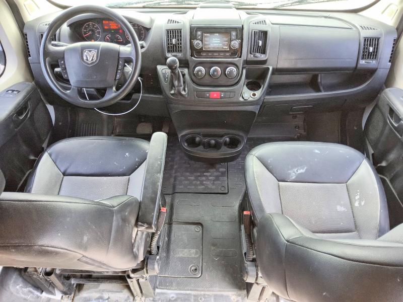 60984296 :رقم المزاد ، 3C6TRVAG2KE518656 vin ، 2019 Ram Promaster 1500 مزاد بيع