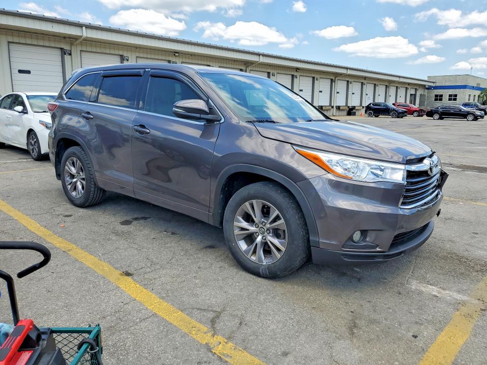 Продажа на аукционе авто 2016 Toyota Highlander, vin: 5TDBKRFH6GS318670, номер лота: 62794476