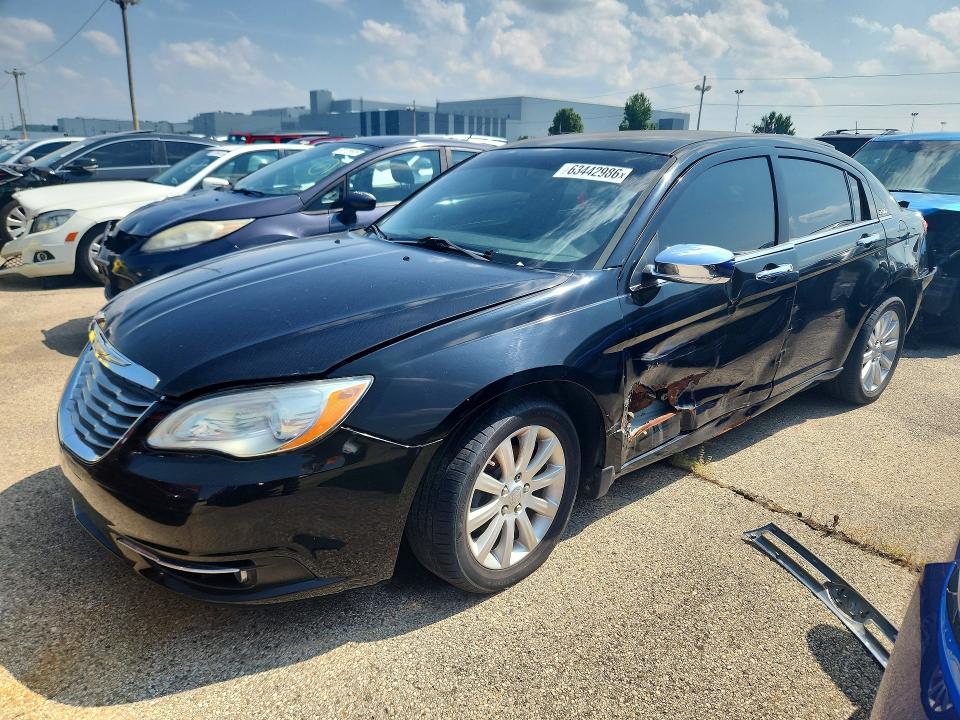 2014 Chrysler 200 მანქანა იყიდება აუქციონზე, vin: 1C3CCBCG7EN100040, აუქციონის ნომერი: 63442986