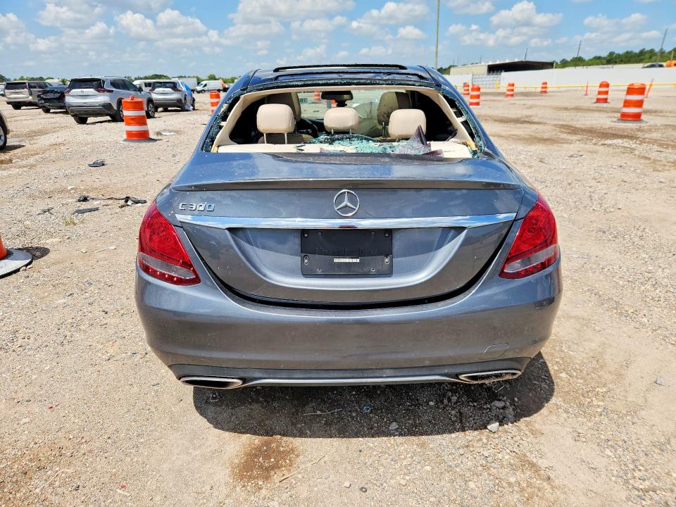 2017 Mercedes-benz C მანქანა იყიდება აუქციონზე, vin: 55SWF4JB2HU222244, აუქციონის ნომერი: 60215106
