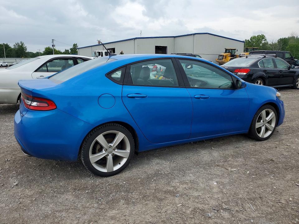 59361776 :رقم المزاد ، 1C3CDFEBXFD276416 vin ، 2015 Dodge Dart مزاد بيع