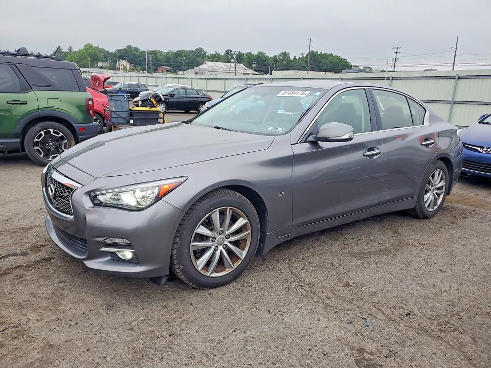 61484176 :رقم المزاد ، JN1BV7AR8EM701114 vin ، 2014 Infiniti Q50 مزاد بيع
