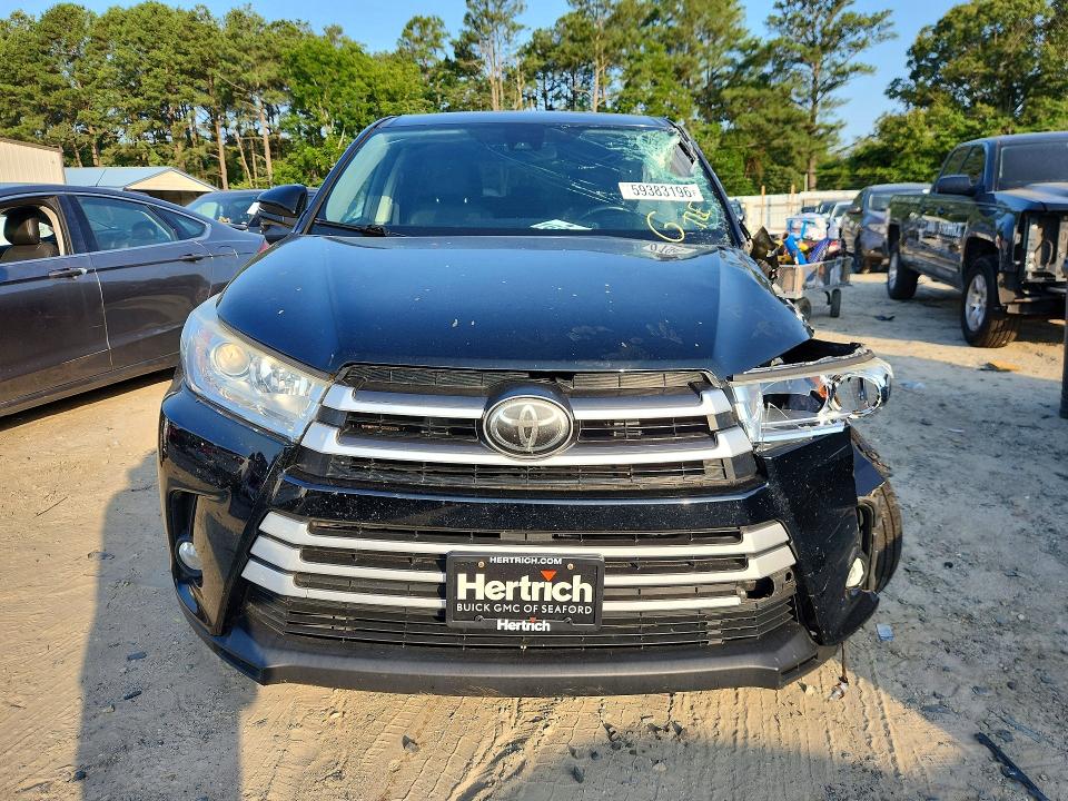 Aukcja sprzedaży 2017 Toyota Highlander, vin: 5TDBZRFH5HS379148, numer aukcji: 59383196