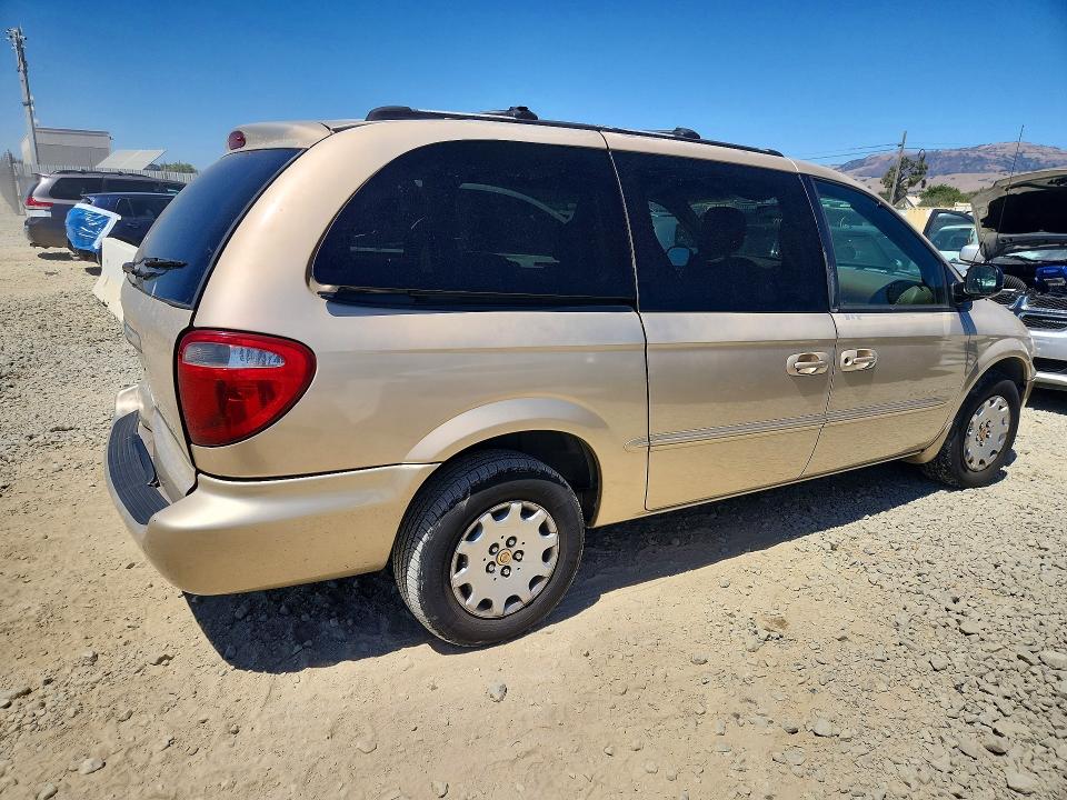 62968876 :رقم المزاد ، 2C4GP44301R253039 vin ، 2001 Chrysler Town & Country مزاد بيع