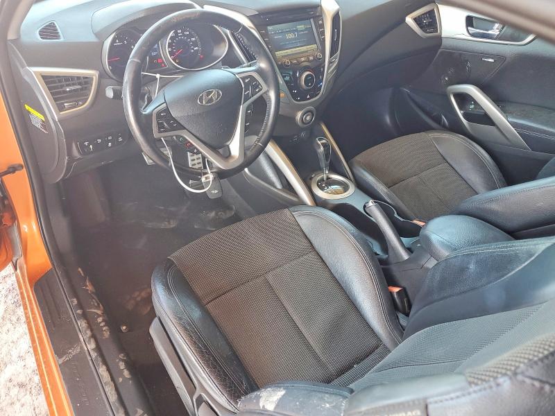 2015 Hyundai Veloster მანქანა იყიდება აუქციონზე, vin: KMHTC6AD0FU238355, აუქციონის ნომერი: 60858586