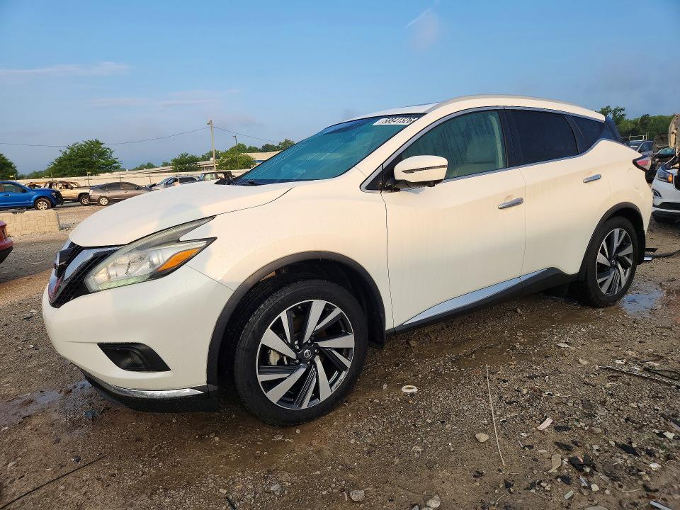 Продаж на аукціоні авто 2018 Nissan Murano, vin: 5N1AZ2MG1JN162586, номер лоту: 58841526