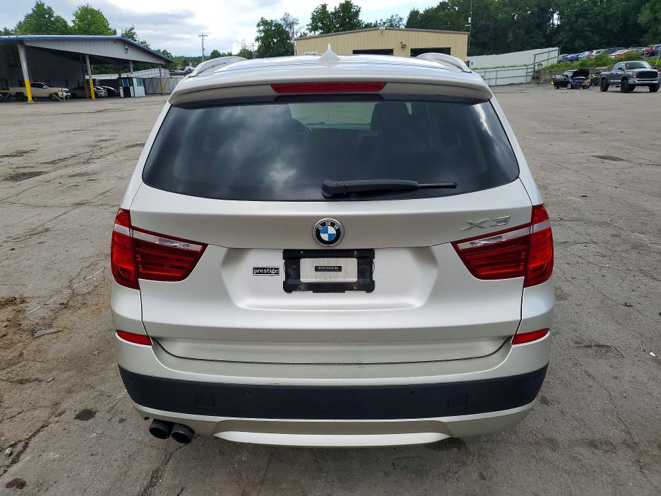 2013 Bmw X3 მანქანა იყიდება აუქციონზე, vin: 5UXWX9C53D0A32482, აუქციონის ნომერი: 63389646