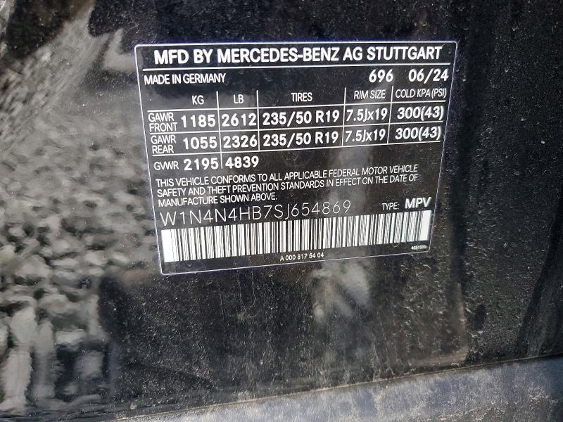 Продажа на аукционе авто 2025 Mercedes-benz Gla, vin: W1N4N4HB7SJ654869, номер лота: 60217386