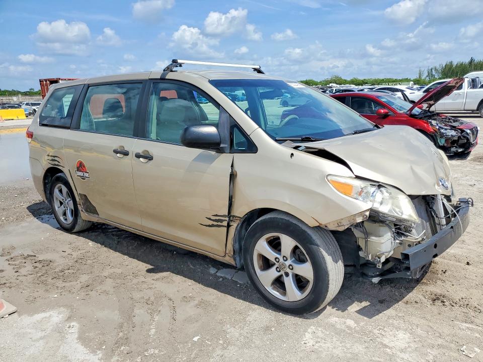 Продажа на аукционе авто 2014 Toyota Sienna, vin: 5TDZK3DCXES470225, номер лота: 63324286