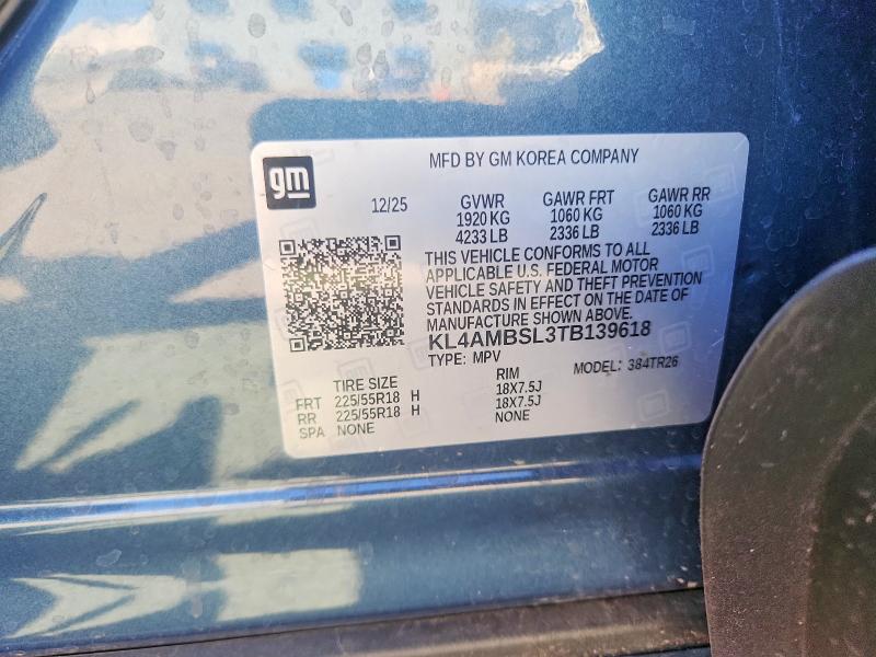 Продажа на аукционе авто 2026 Buick Encore Gx, vin: KL4AMBSL3TB139618, номер лота: 62427986