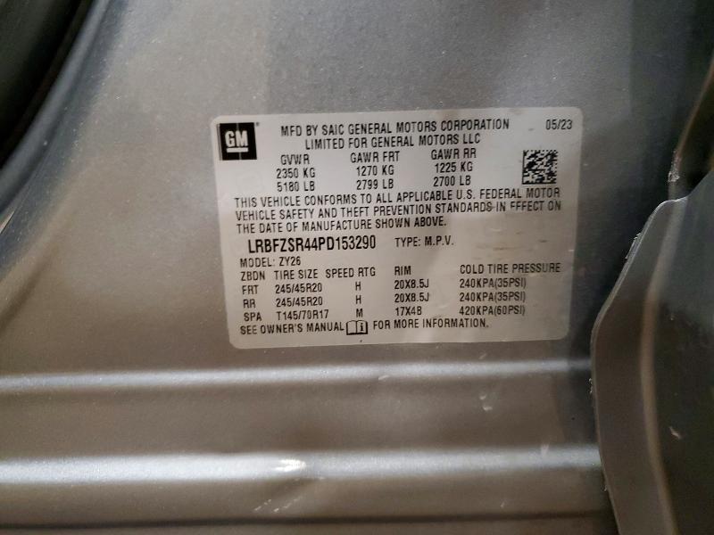 Продажа на аукционе авто 2023 Buick Envision, vin: LRBFZSR44PD153290, номер лота: 62651306