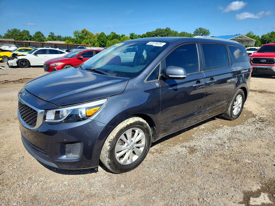 2017 Kia Sedona მანქანა იყიდება აუქციონზე, vin: KNDMB5C12H6246330, აუქციონის ნომერი: 60576626