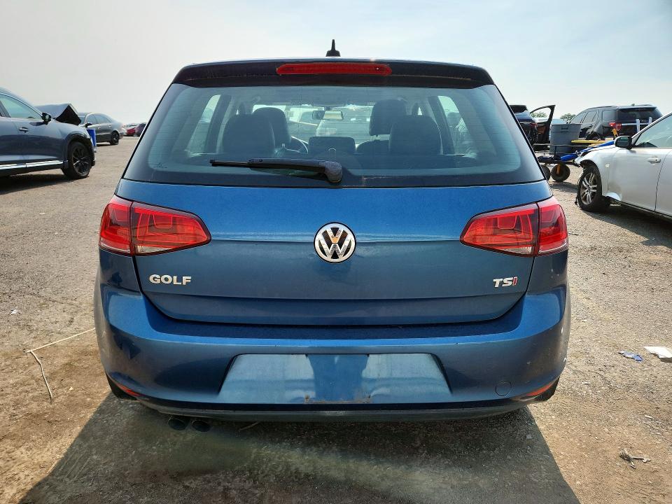 2015 Volkswagen Golf მანქანა იყიდება აუქციონზე, vin: 3VW217AUXFM033591, აუქციონის ნომერი: 61164756