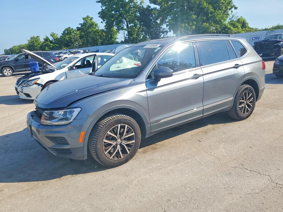 2021 Volkswagen Tiguan მანქანა იყიდება აუქციონზე, vin: 3VV3B7AX3MM125221, აუქციონის ნომერი: 61140936